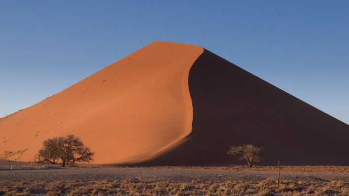 пустыня пески вершина