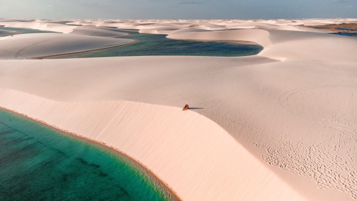 пустыня песок вода