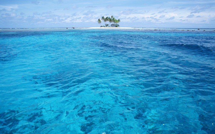 море вода остров тропический