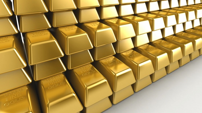 золото слитки деньги богатство