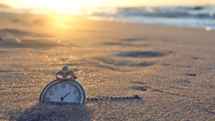 природа песок время часы солнце