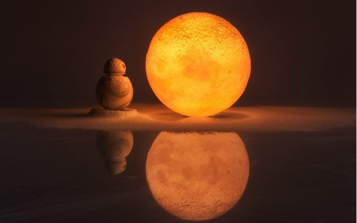 скульптура солнце свечение песок отражение