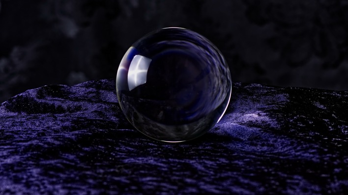 шар стеклянный шар фиолетовый