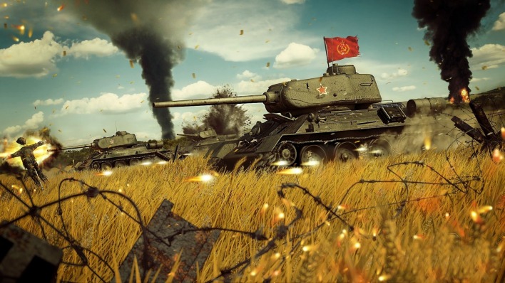 графика танки война Т-34 graphics tanks war T-34
