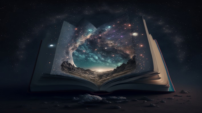 книга звезды галактика волшебство