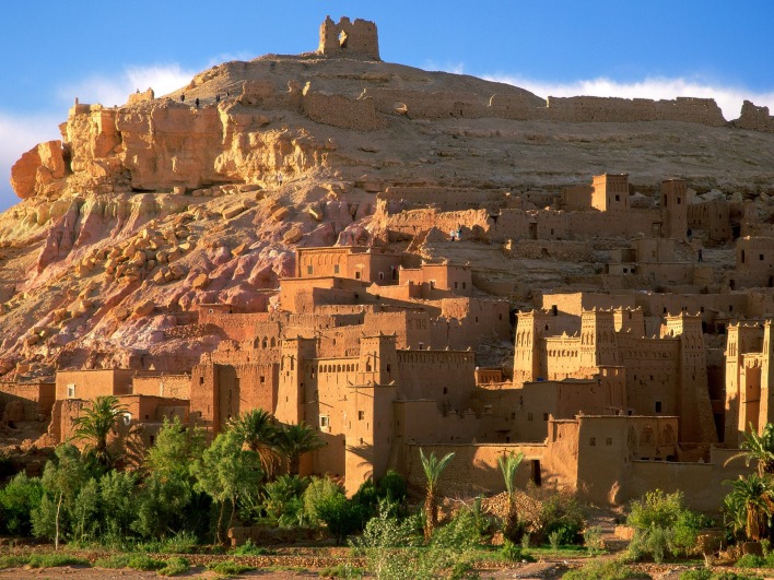 Kasbah Ruins, Ait Benhaddou, Morocco