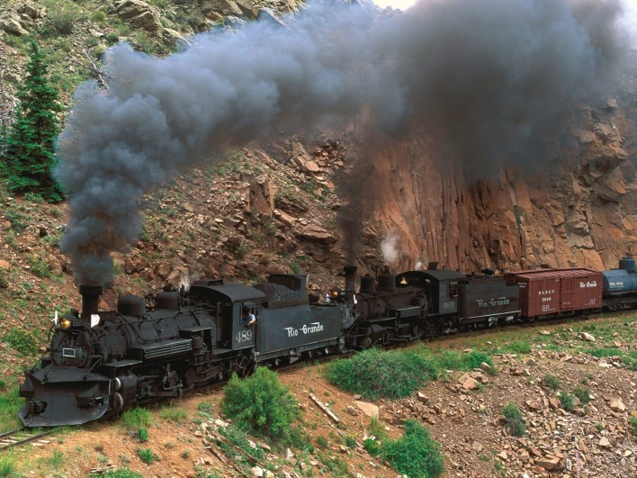 Cumbres and Toltec Steam Train, Colorado