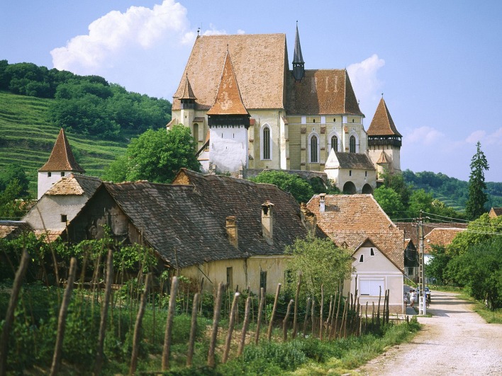 Saxon Fortified Church of Biertan, Near Sighisoara, Transylvania, Romania