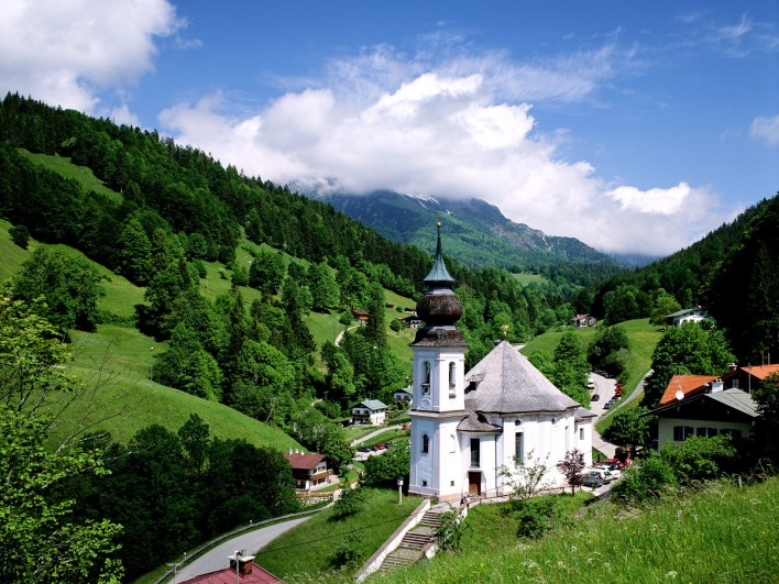 Maria Gern Church, Bavaria, Germany