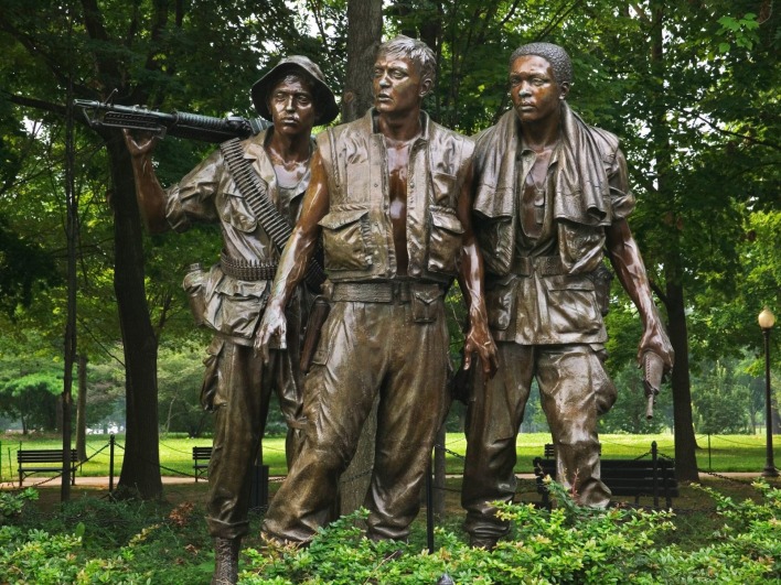 The Three Soldiers, Vietnam Veterans Memorial, Washington, DC