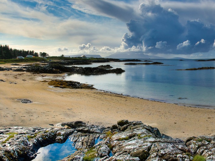Красивые берега Шотландии