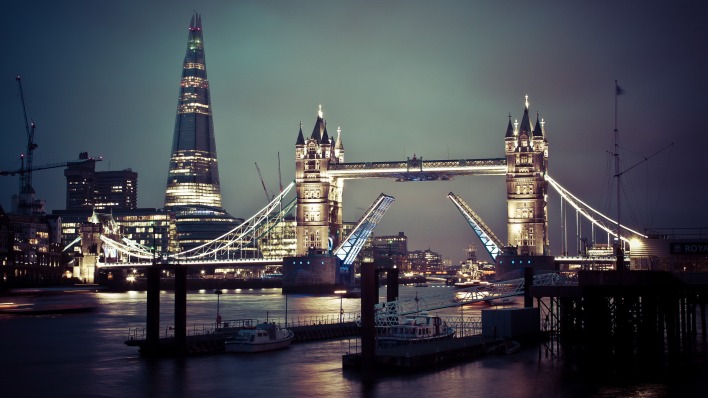 Лондон разводной мост