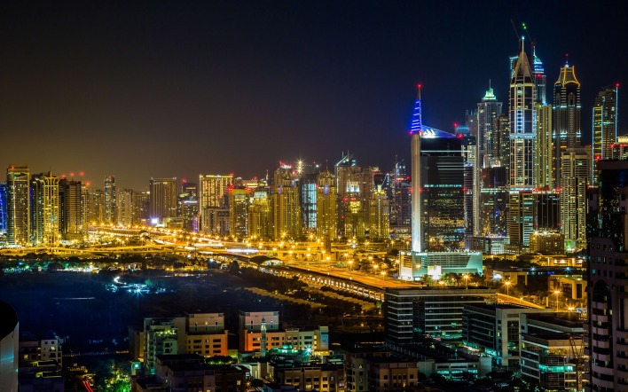 страны архитектура Дубай Объединенные Арабские Эмираты