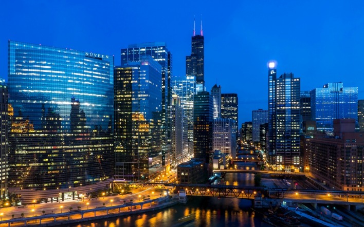 страны архитектура Иллинойс Чикаго