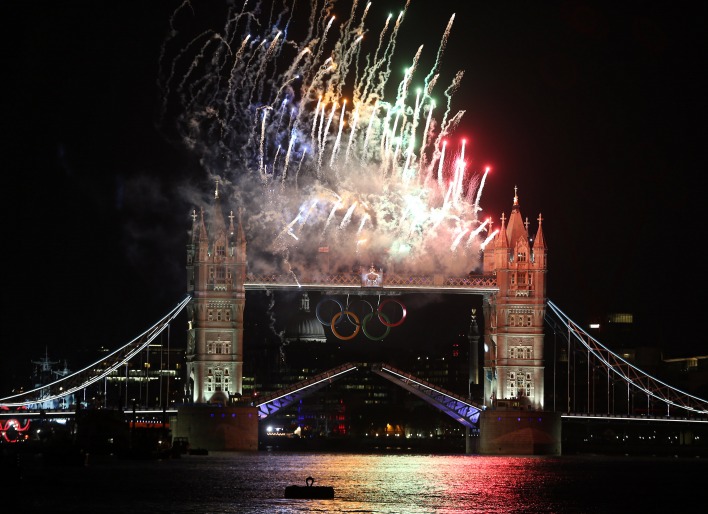 страны архитектура праздник олимпиада 2012 Лондон Великобритания Мост country architecture holiday Olympics London UK The bridge