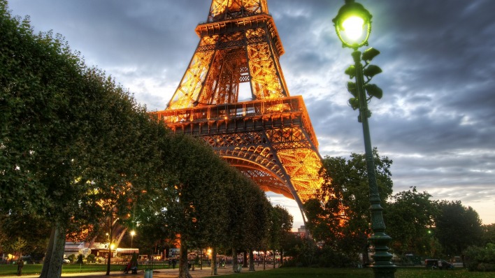 страны архитектура Париж Франция Эйфелева Башня