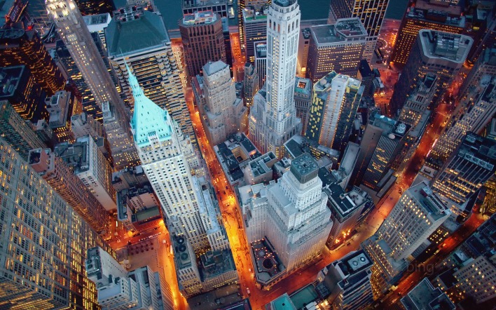 небоскребы New-York высота