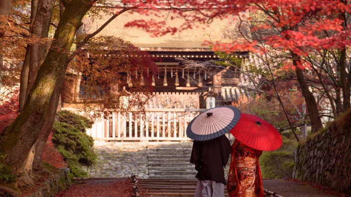 япония пара архитектура сад