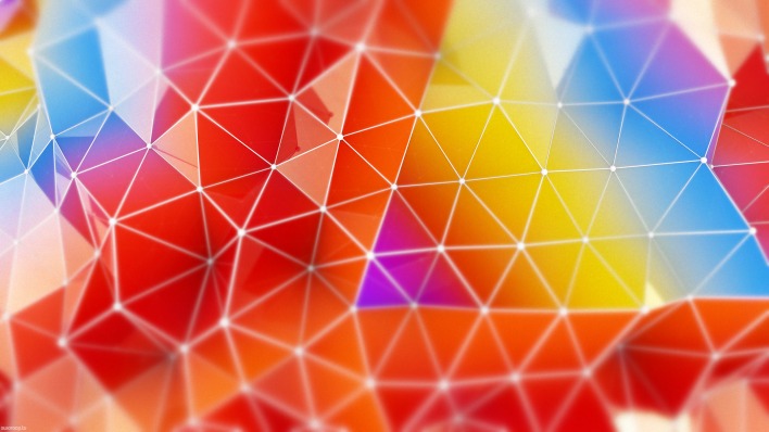 текстура графика абстракция цвета треугольники