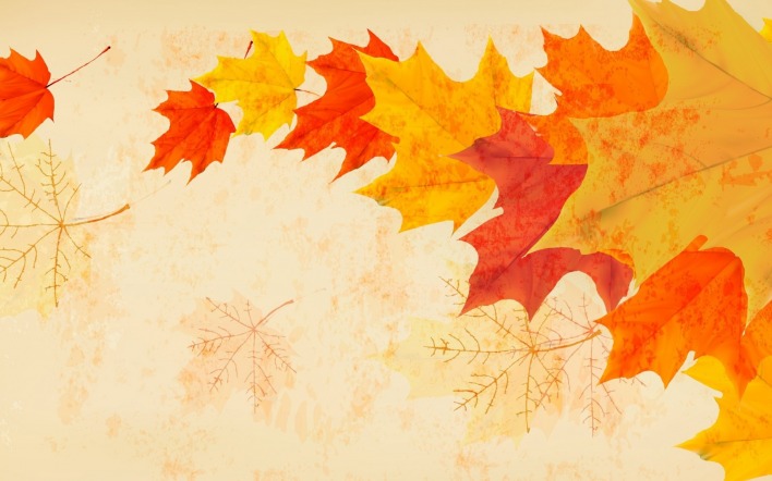 листья осень текстуры графика leaves autumn texture graphics