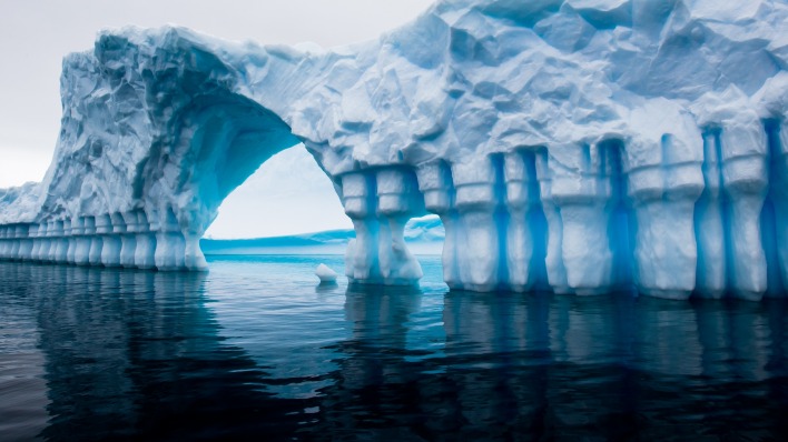 арка снег ледник