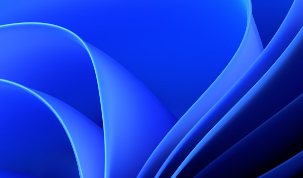windows обои синий фон