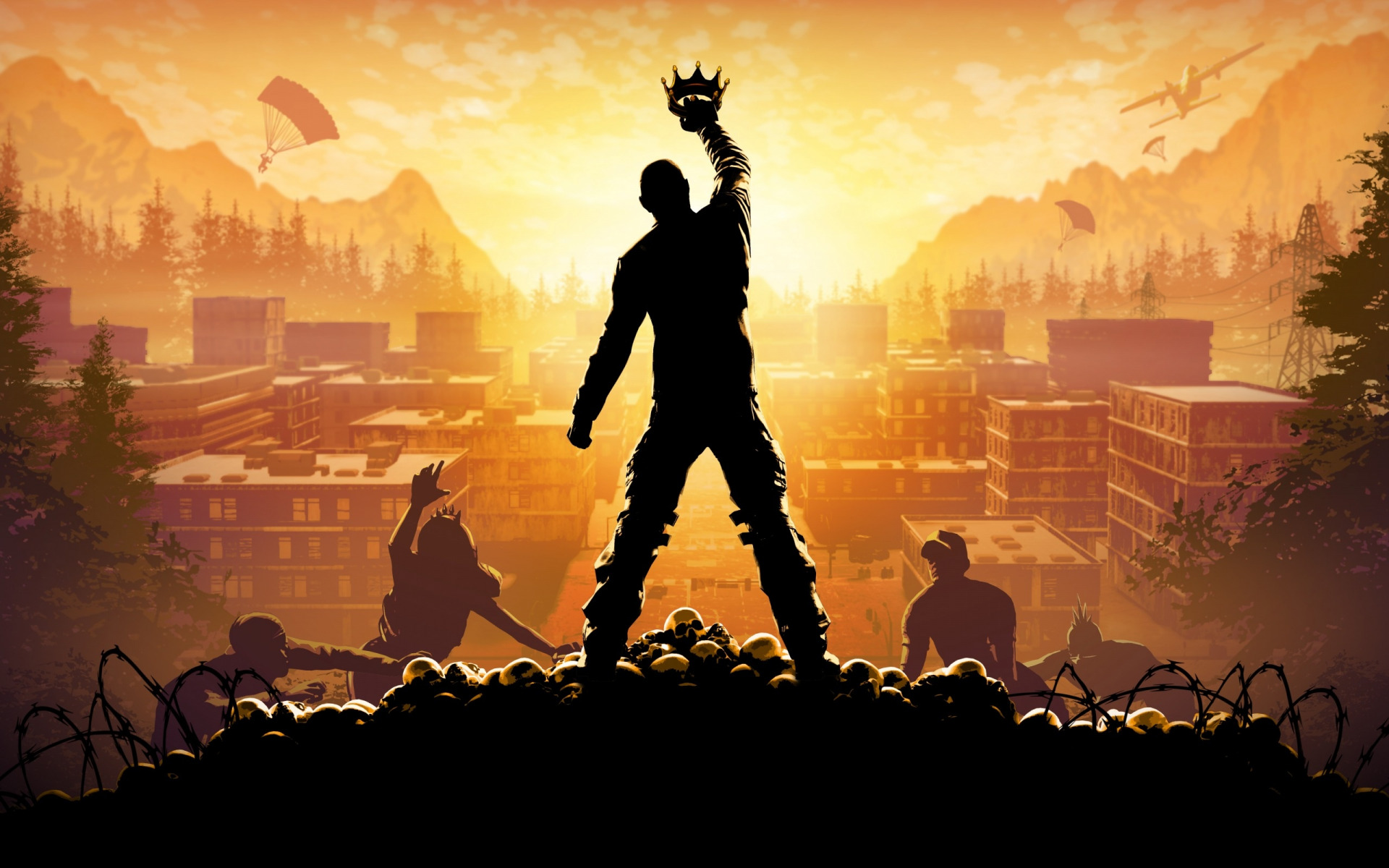 h1z1 игра силуэт