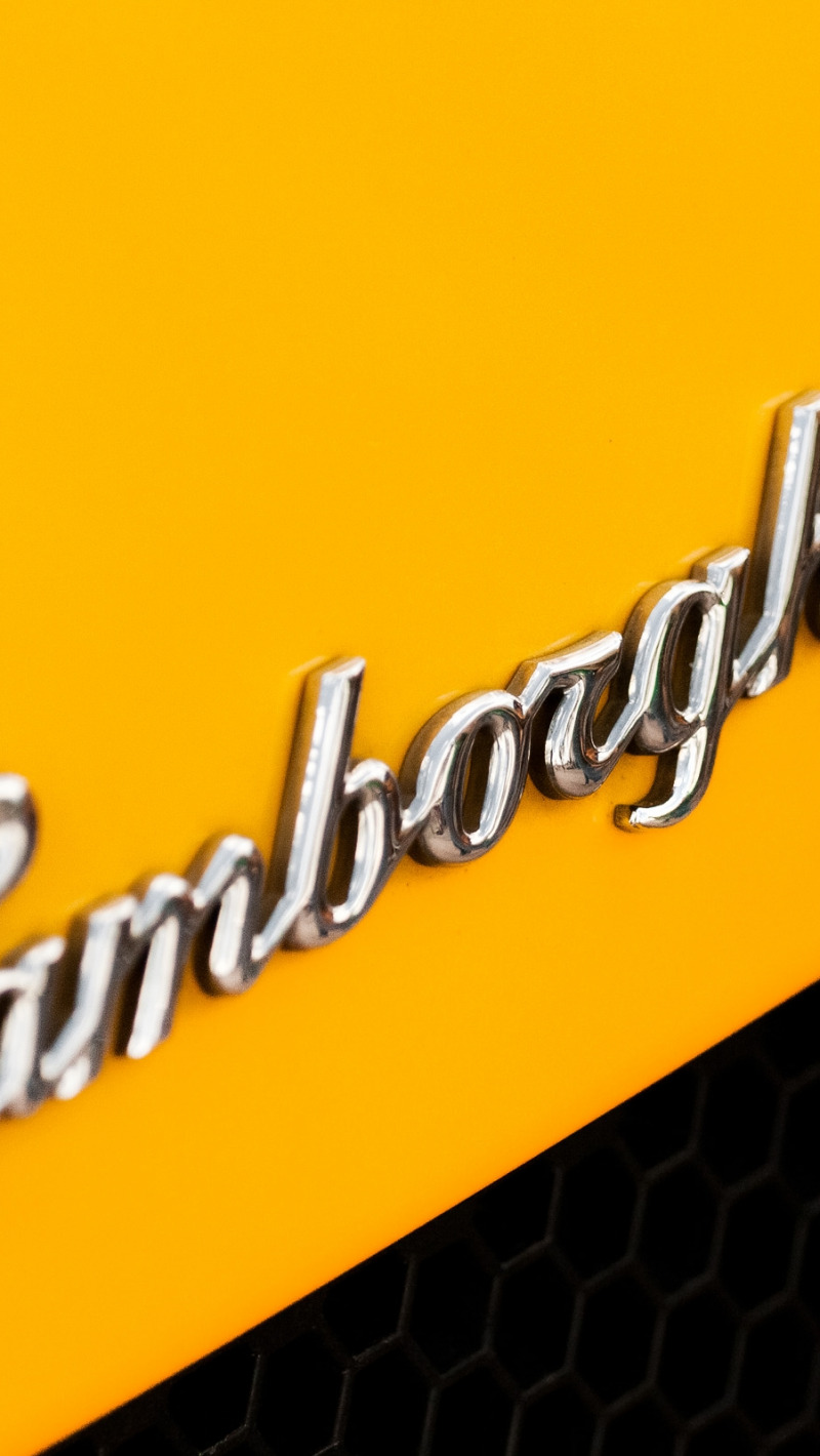 Lamborghini надпись