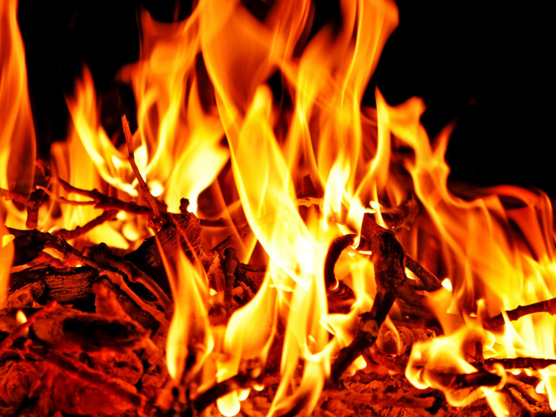 огонь костер пламя fire the flame