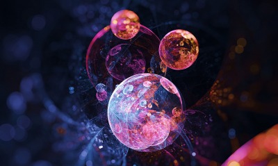 абстракция, пузыри
