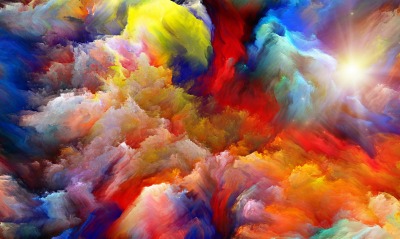 краски дым облака цвета