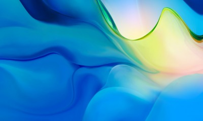 абстракция волнистый синий