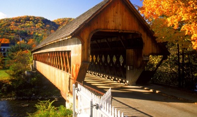 Covered Bridge, Woodstock, Vermont