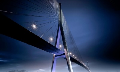мост, подсветка