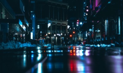 улица, ночь
