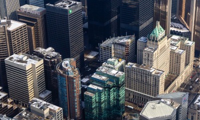 город здания небоскребы нью-йорк