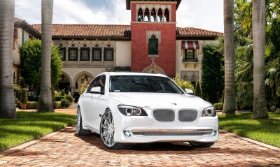 Белый BMW M5