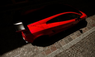 Lamborghini red