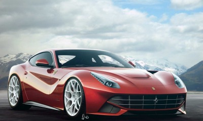 Ferrari в горах