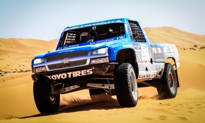 Chevrolet  в пустыне