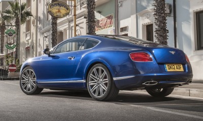 Синий Bentley