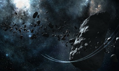астеройды, осколки