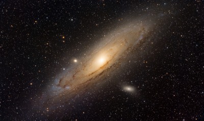 галактика космос звезды андромеда