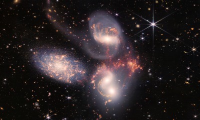 звезды галактики космос