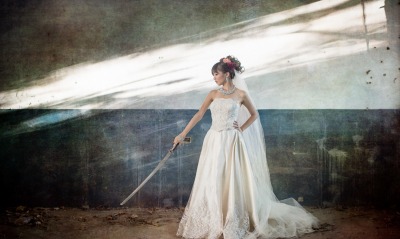 свадебное платье, девушка прическа