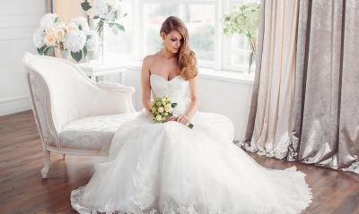 невеста, платье