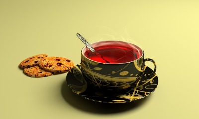 Чашка чая каркадэ