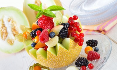 фрукты, малина