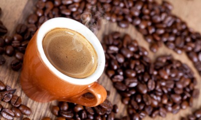 кофе кофейные зерна чашка сердце