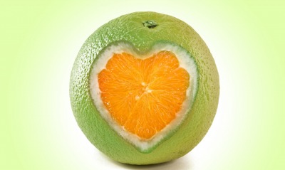 апельсин, зеленый